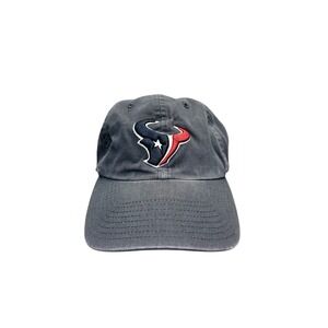 Houston Texans NFL Team Apparel MEDIUM Baseball Cap Navy Blue